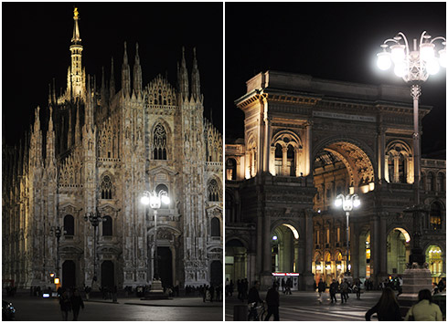 The Duomo and the Arcade