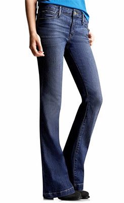 Fab Find: Gap’s Long & Lean Flared Jeans - YLF