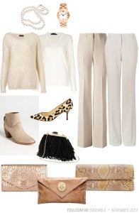 Ensemble: Almost Winter White From Head to Toe - YLF