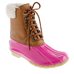 pink bean boots
