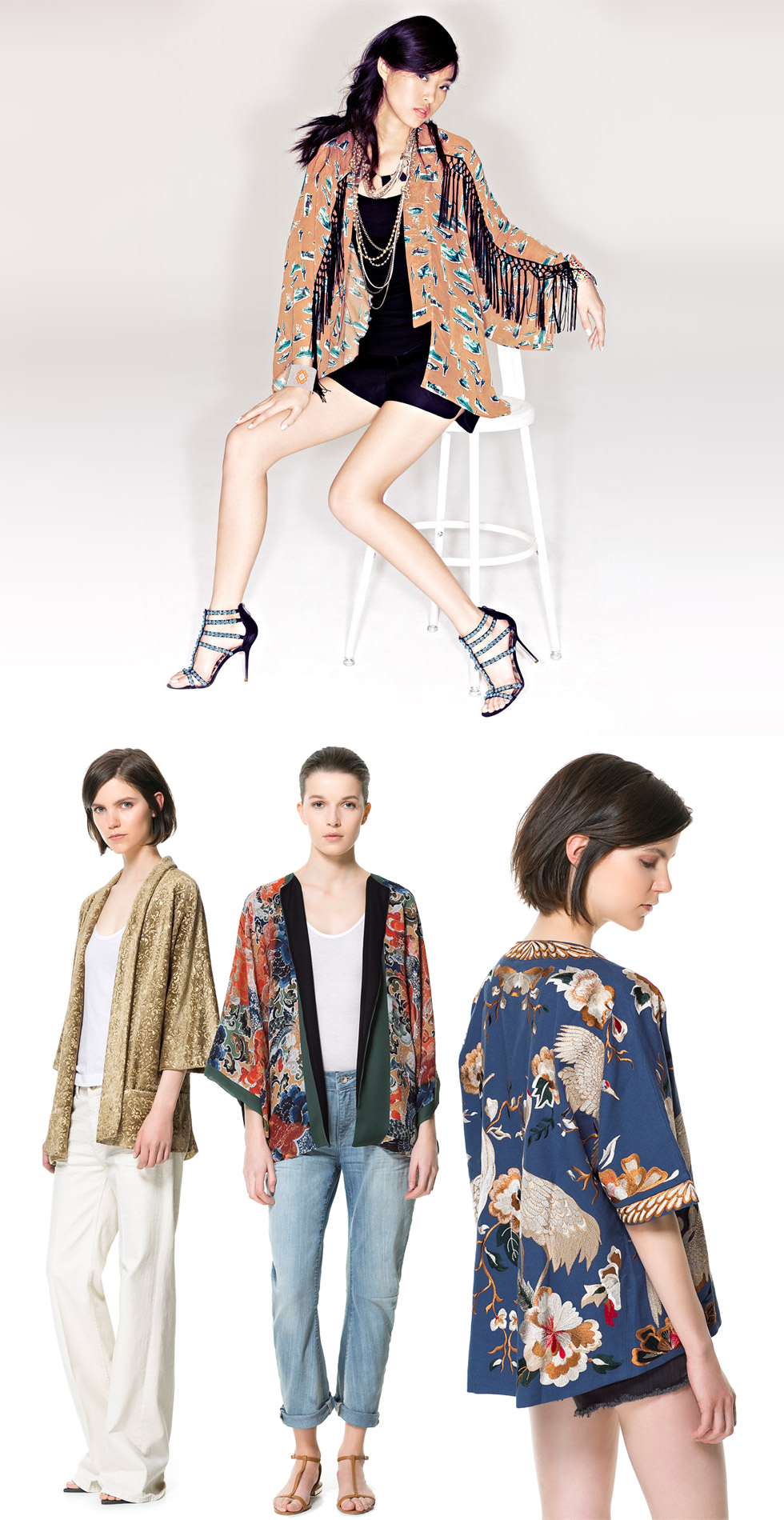 Fashion Trend - Modernize the Arty Kimono Jacket