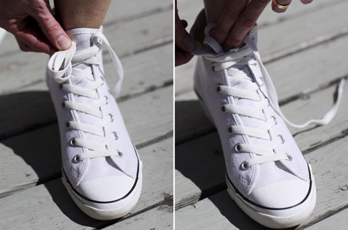 How To: Snug and Tidy Untied Laces - YLF