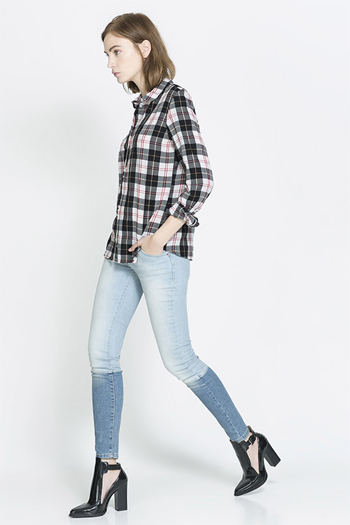 Zara Combination Jeans