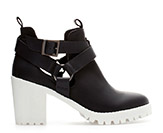Zara Combination Track Ankle Boot