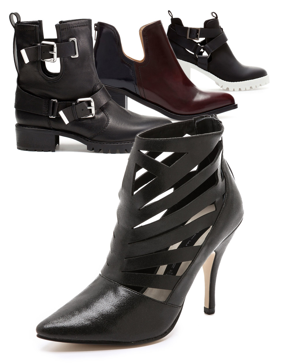 Fashion Trend - Cut-Out Booties