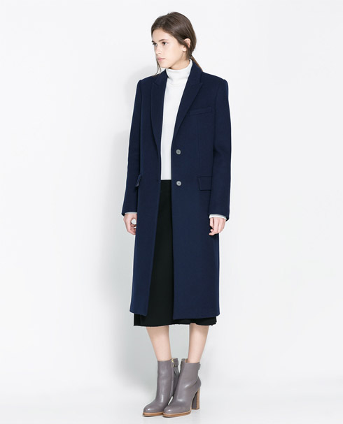 Zara Masculine Studio Coat