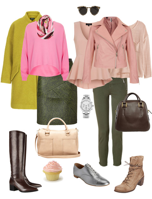 Ensemble: Olive and Pink - YLF