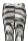 Houndstooth Cigarette Trousers