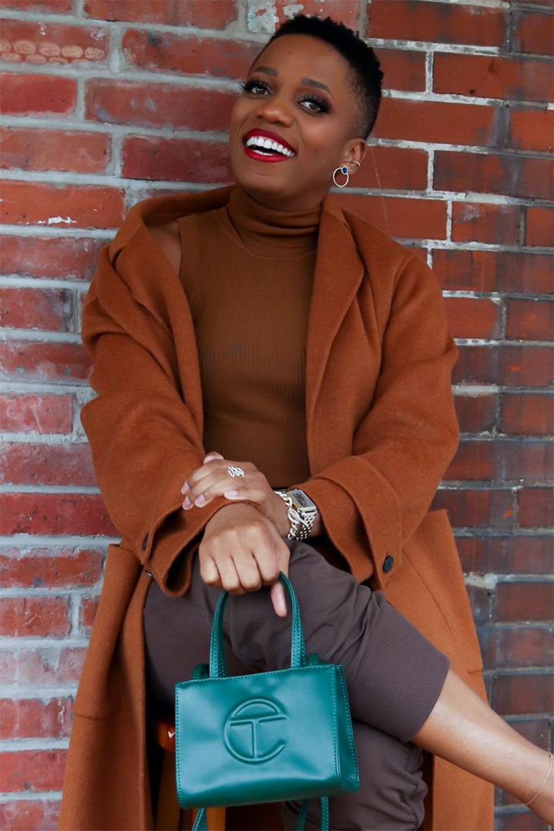 Casual Chic in Cinnamon & Brown