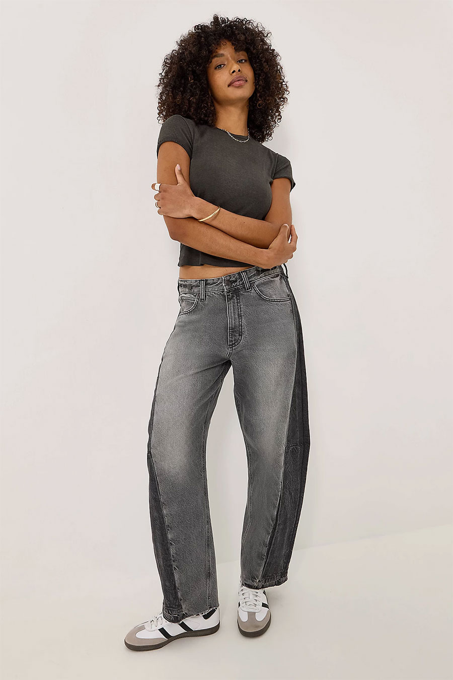 Lee Women's Adjustable Low Slung Barrel Rider Jean