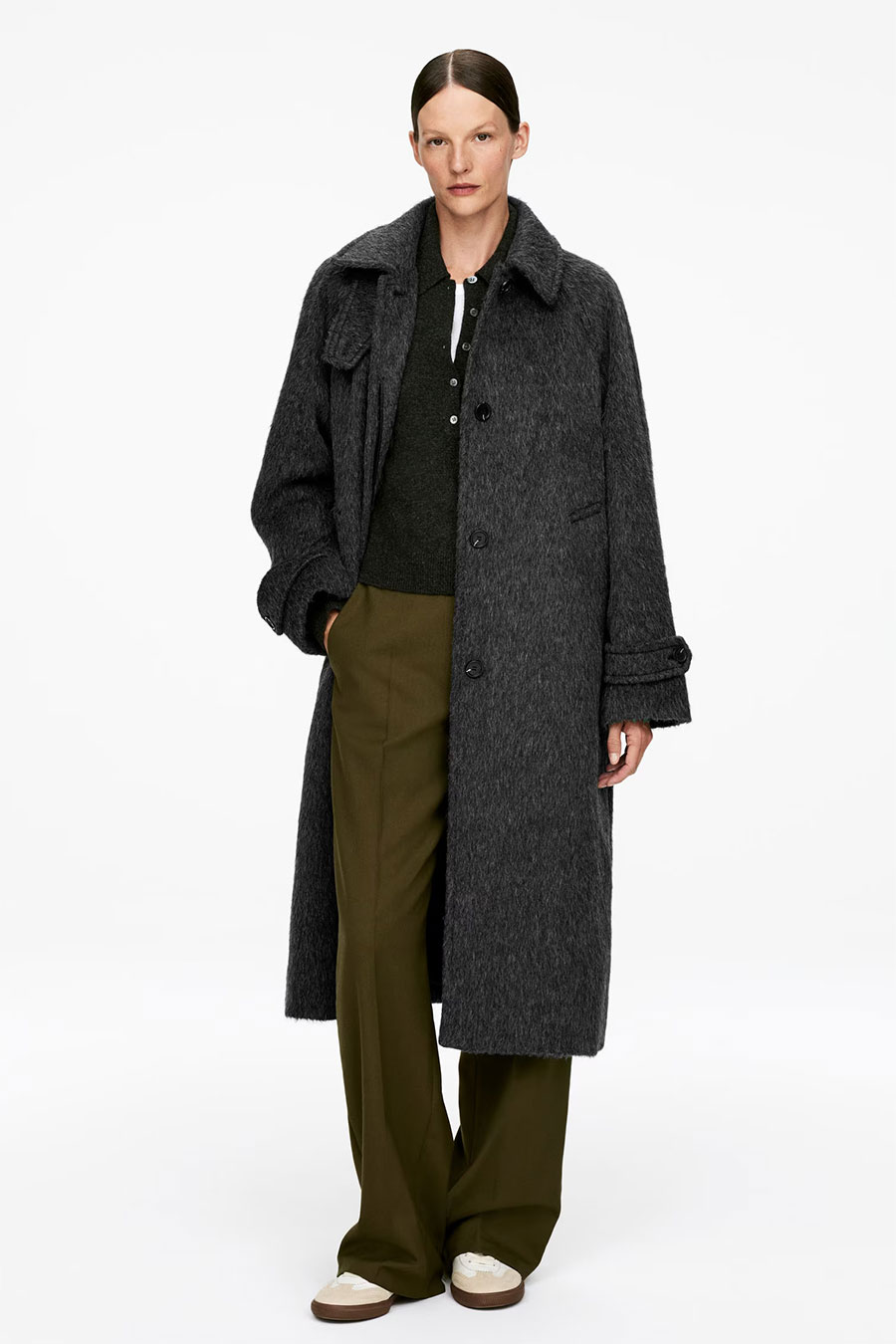 Greys, Olive, White and Cream