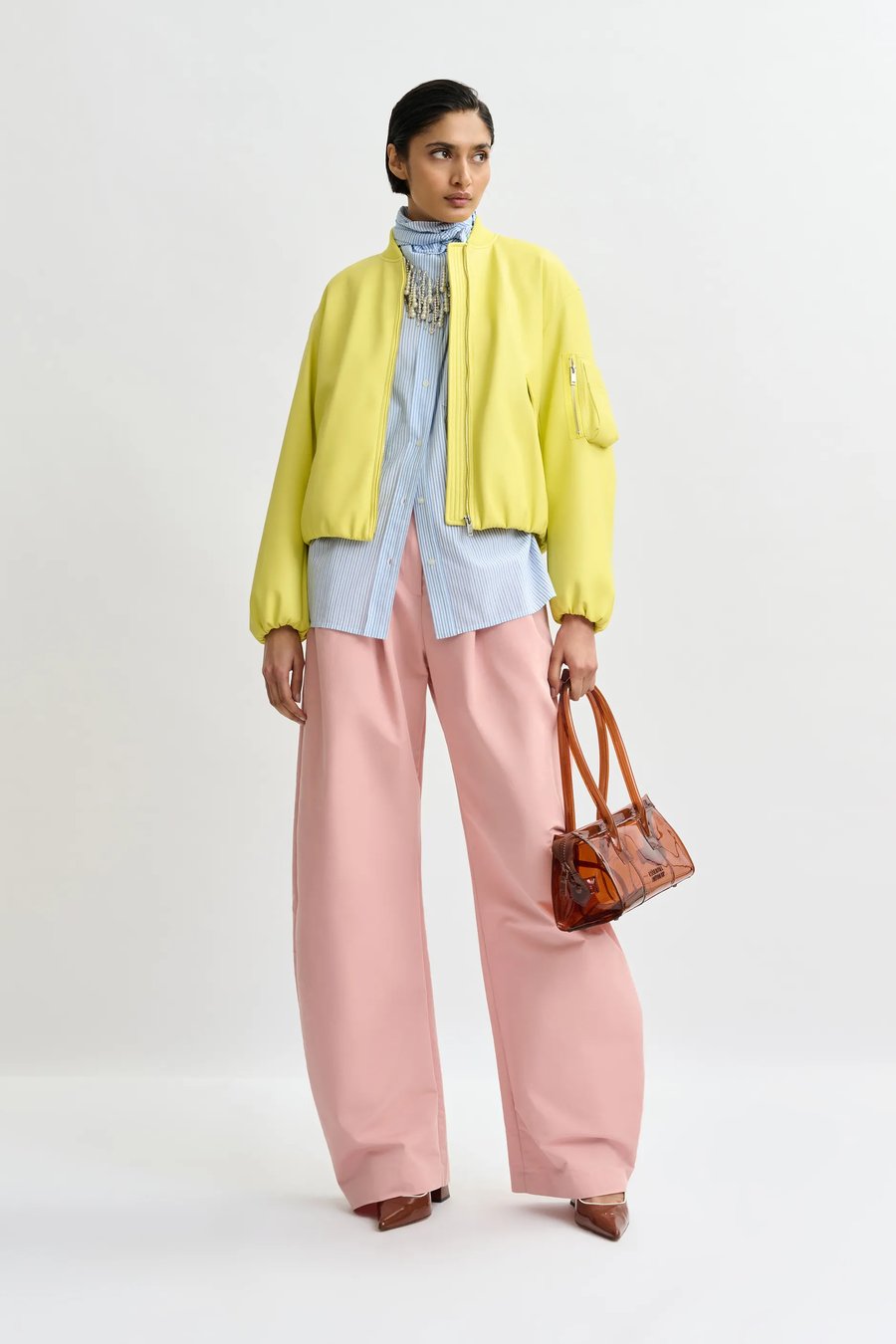 Light Blue and Pale Pink