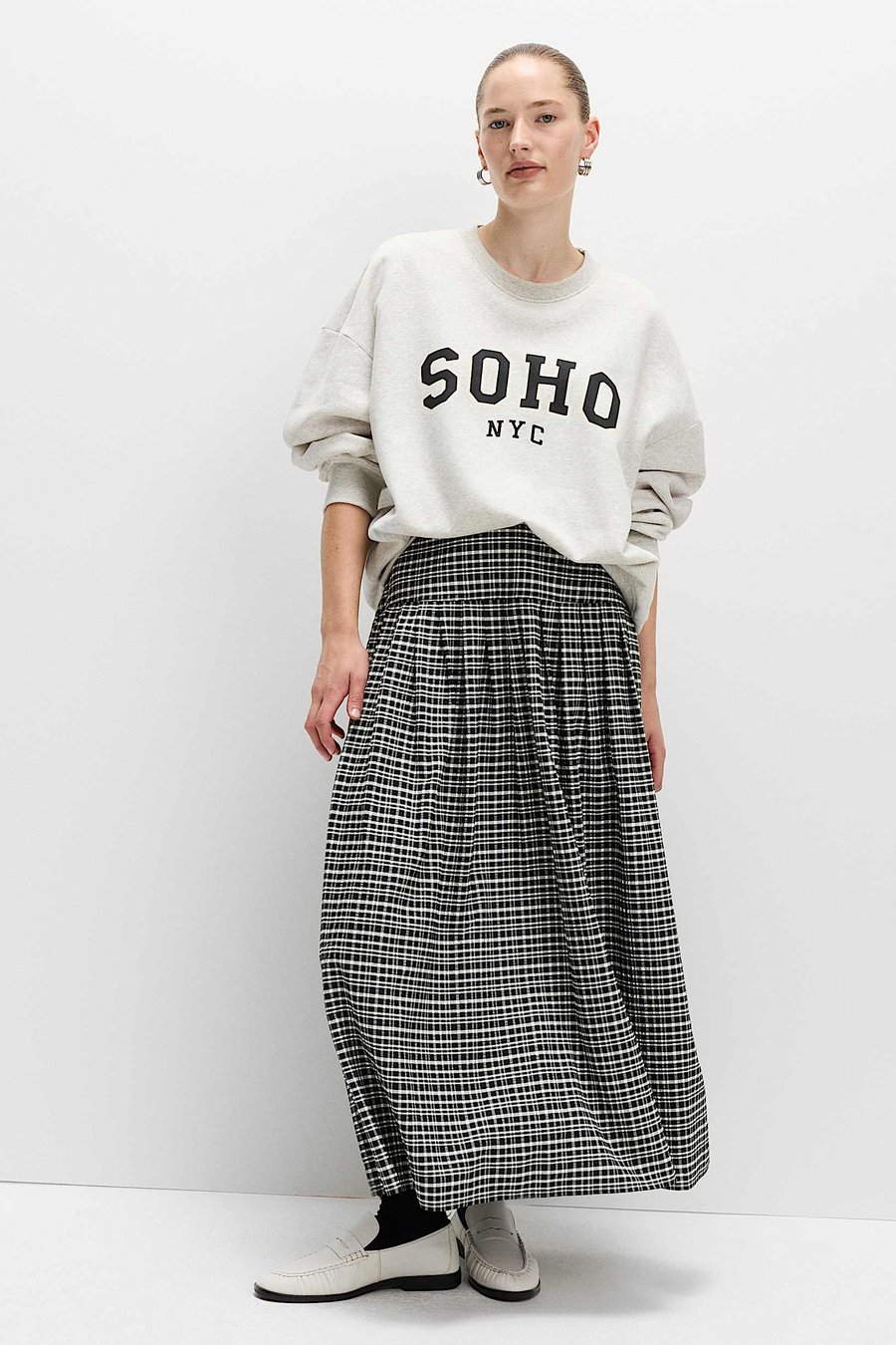 Black, White, Checks