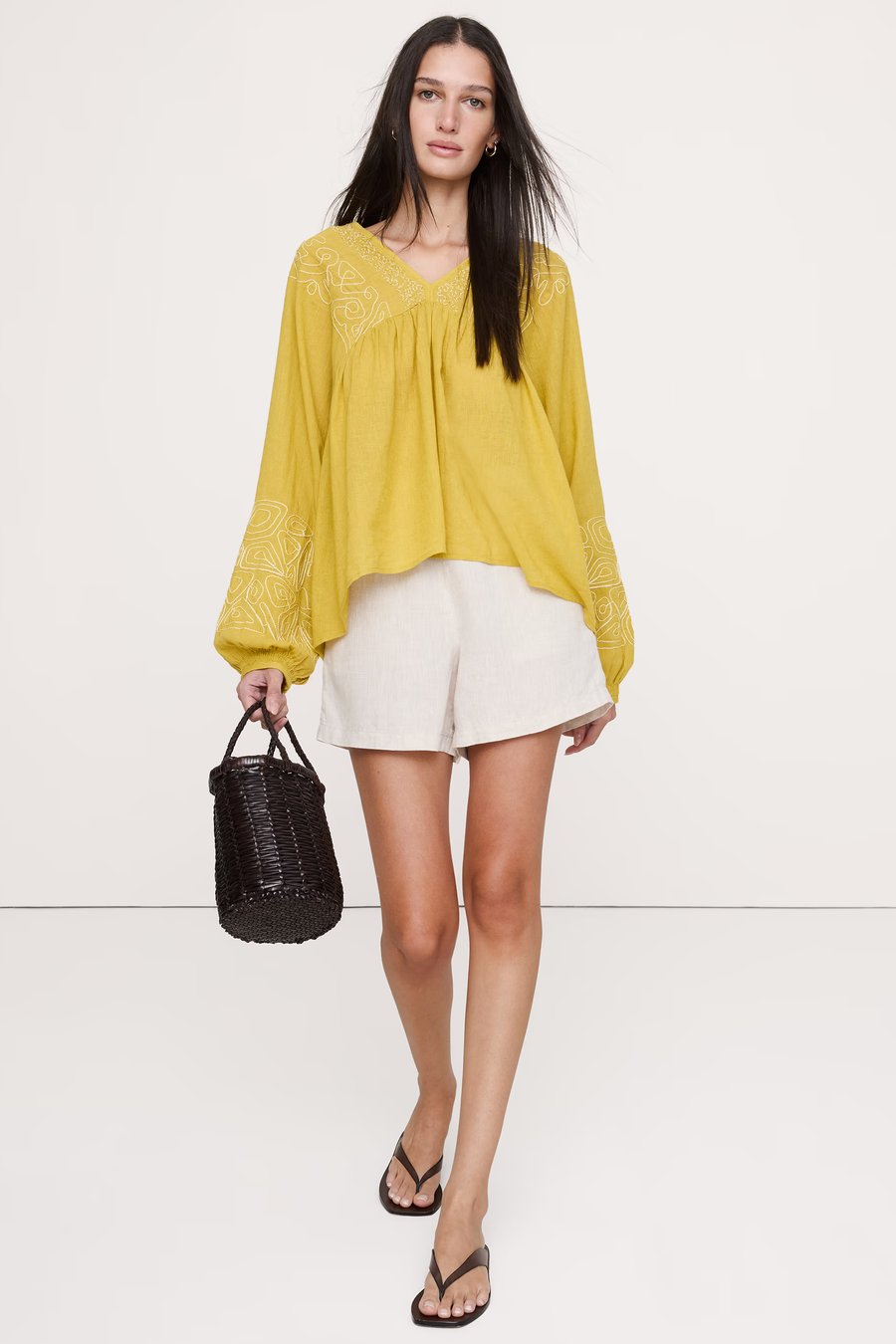 Billowing Blouse