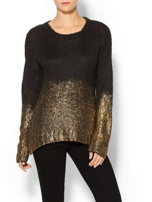 Holiday Ensemble: Sparkly Sweater Dressed Up or Down - YLF