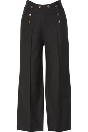 Lafayette 148 Womens Dress Pants Size 8 Black DOWNTOWN Wide Leg Lightweight  Flow