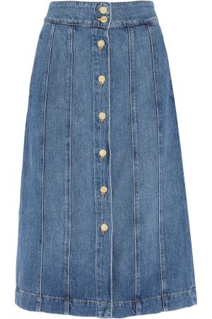 Four Ways to Wear a Denim Skirt - YLF