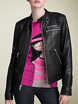 MARC BY MARC JACOBS Leather Motorcycle Jacket
